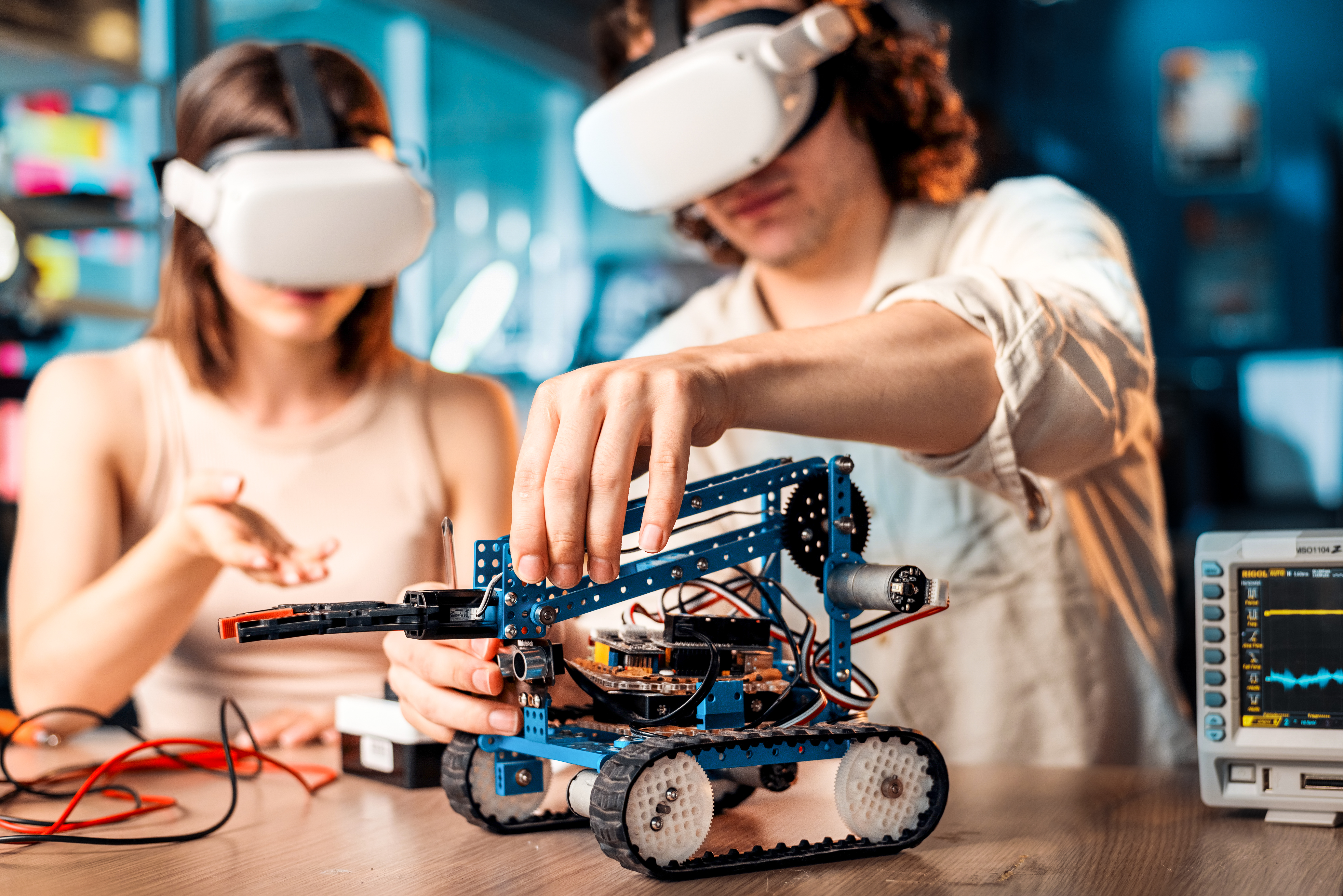 Realidad virtual y robótica